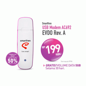 SmartFren AC692 EVDO Rev.A - White
