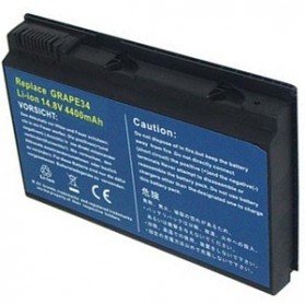 Baterai Acer Extensa 5210 5220 5420G 5620Z 5630 7220 7620 Travelmate 5220 5230 5310 5320 5520 5530 5710 5720 6592 7220 7320 7520 7720 Standard Capacity (OEM) - Black - 2