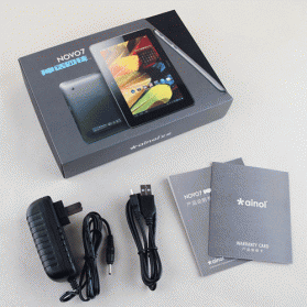 Ainol Novo 7 Venus 16GB Tablet PC 7 Inch Android 4.1 Jelly Bean Dual Camera - Black - 7