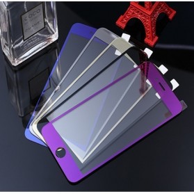 Tempered Glass and Phone Case for iPhone 6 Plus - Golden - 1