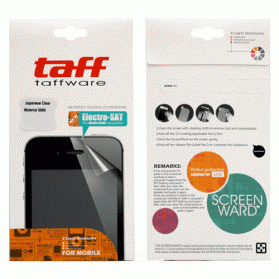 Taff Invisible Shield Screen Protector for iPhone 4 / 4s 2 in 1 - Clear UltraThin (Japan Front Material 5069 + Back Material 125)