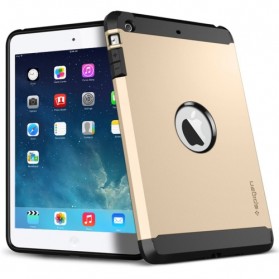 SGP Series Tough Armor Plastic + TPU Combination Case for iPad mini / iPad mini Retina - Golden - 2