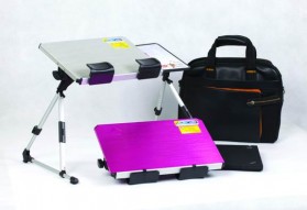 Portable Desk Multifungsi Model 801C - Black