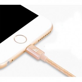 Hoco UPL05 Lightning Braided Cable for iPhone 6/6+/5/5s - Golden - 5