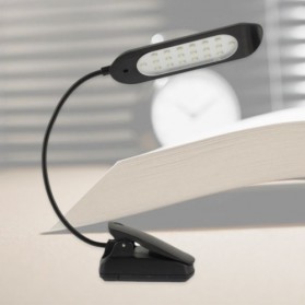 Clip Table Lamp 20 LED Energy Saving - Black - 1