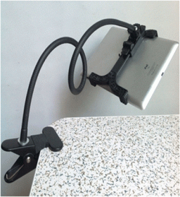 Lazy Pad Monopod for Tablet PC - Tripod-8-2 - Black - 3