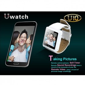 U10 Smartwatch for iOS and Android - Black - 11