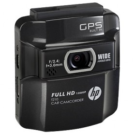 HP Driving Car Camcorder 2.4 Inch - F210 - Black - 1