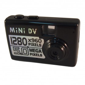Taff 5MP HD Smallest Mini DV Digital Camera Video Recorder Camcorder Webcam DVR - Black - 1