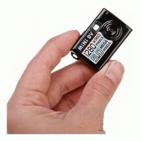 Taff 5MP HD Smallest Mini DV Digital Camera Video Recorder Camcorder Webcam DVR - Black - 8