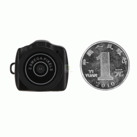 2MP HD Smallest Mini DV Digital Camera Video Recorder Camcorder Webcam DVR Model Y2000 - Black - 4