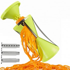 Brieftons NextGen Spiralizer Vegetable Spiral Slicer / Pemotong Sayur - Green - 1