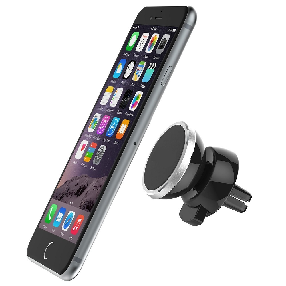 magnetic car air vent mount holder for smartphone black magnetic car air vent mount holder for smartphone black