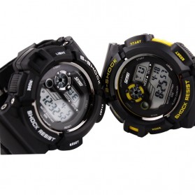 SKMEI S-Shock Sport Watch Water Resistant 50m - DG0939 - Orange - 5