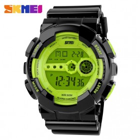 SKMEI Sport Watch Water Resistant 50m - DG1026 - Green - 1