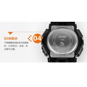 SKMEI Sport Watch Water Resistant 50m - DG1026 - Green - 3