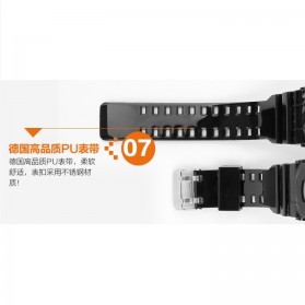 SKMEI Sport Watch Water Resistant 50m - DG1026 - Green - 5