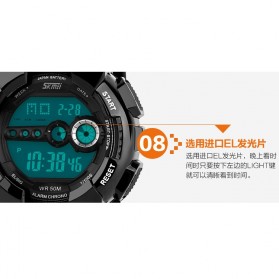 SKMEI Sport Watch Water Resistant 50m - DG1026 - Green - 6