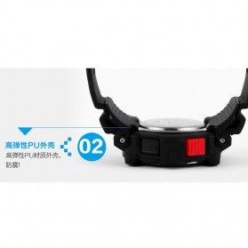 SKMEI S-Shock Sport Watch Water Resistant 50m - DG0907 - Blue - 3