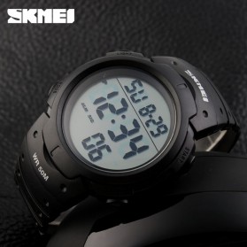SKMEI Pioneer Sport Watch Water Resistant 50m - DG1068 - Black - 7