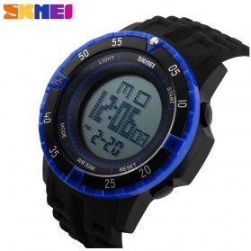 SKMEI Military Sport Watch Water Resistant 50m - DG1089 - Black/Blue - 2