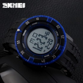 SKMEI Military Sport Watch Water Resistant 50m - DG1089 - Black/Blue - 4