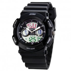 SKMEI Casio Men Sport Watch Water Resistant 50m - AD0895 - Black - 1