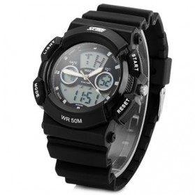 SKMEI Casio Men Sport Watch Water Resistant 50m - AD0895 - Black - 4