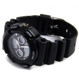 SKMEI Casio Men Sport Watch Water Resistant 50m - AD0895 - Black - 5