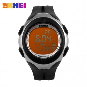 SKMEI Pioneer Sport Watch Water Resistant 50m - DG1080 - Black/Orange - 1