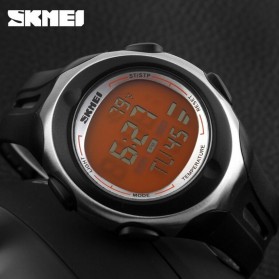 SKMEI Pioneer Sport Watch Water Resistant 50m - DG1080 - Black/Orange - 4