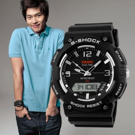 SKMEI Military Sport Watch Water Resistant 50m - AD1057 - White - 6