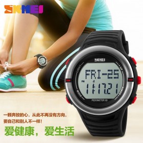 SKMEI S-Shock Heartrate & Pedometer Sport Watch Water Resistant 50m - DG1111HR - Coffee - 7