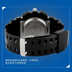 SKMEI S-Shock Sport LED Watch Water Resistant 30m - AD0929 - Black - 4
