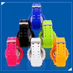 SKMEI S-Shock Sport LED Watch Water Resistant 30m - AD0929 - Black - 7