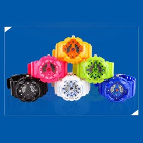 SKMEI S-Shock Sport LED Watch Water Resistant 30m - AD0929 - Black - 8