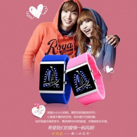 SKMEI Trendy Man and Woman Silicone Strap Watch Water Resistant 30m - 1001 - Black - 10