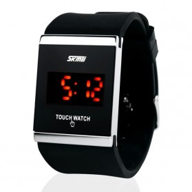 SKMEI Touchwatch LED Watch Water Resistant / Jam LED Gelang - 0983AT - Black - 1