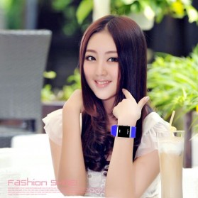 SKMEI Touchwatch LED Watch Water Resistant / Jam LED Gelang - 0983AT - Black - 5