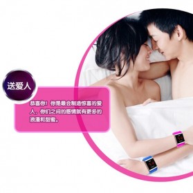 SKMEI Touchwatch LED Watch Water Resistant / Jam LED Gelang - 0983AT - Black - 10