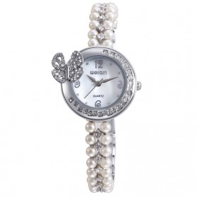 WEIQIN Casual Woman Stainless Steel Watch Water Resistant 10m - W4791 - Silver - 1