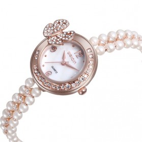 WEIQIN Casual Woman Stainless Steel Watch Water Resistant 10m - W4791 - Silver - 4