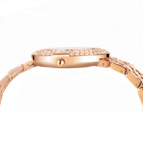 WEIQIN Casual Woman Stainless Steel Watch Water Resistant 10m - W4243 - White/Gold - 6