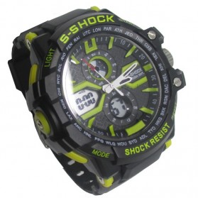 S-SHOCK Sport Watch - 2168 - Yellow - 3