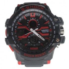 S-SHOCK Sport Watch - 2168 - Red - 1