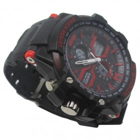 S-SHOCK Sport Watch - 2168 - Red - 3