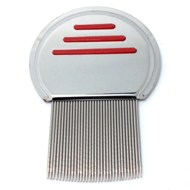metal nit lice comb sisir kutu silver metal nit lice comb sisir kutu silver