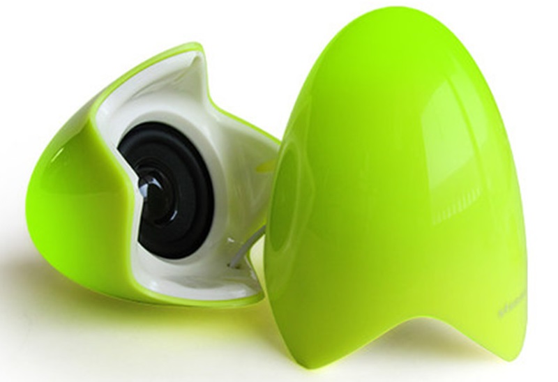 sound colorful light egg shape speaker white sound colorful light egg shape speaker white