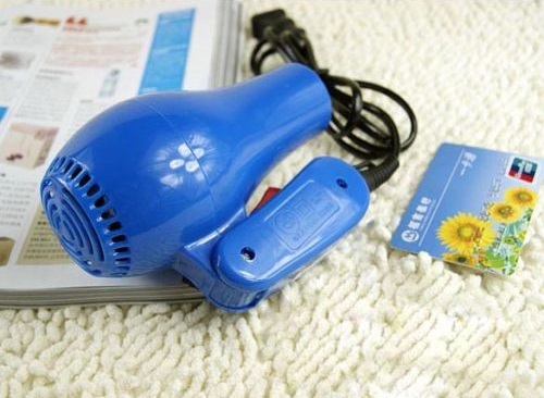 simple mini hair dryer rambut blue simple mini hair dryer rambut blue