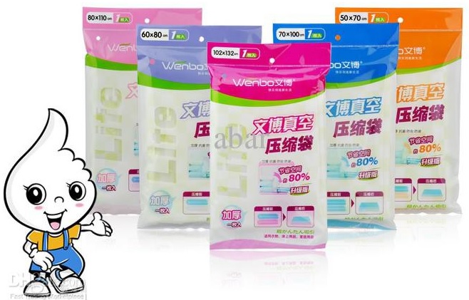 wenbo vacuum plastic storage kantong penyimpan pakaian wenbo vacuum plastic storage kantong penyimpan pakaian
